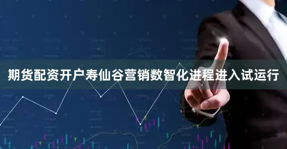 期货配资开户寿仙谷营销数智化进程进入试运行